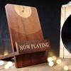Χειροποίητη Βάση Αποθήκευσης CD Αποσπώμενη Ξύλινη Βάση Έκθεσης Δίσκων Πρακτική Βάση Δίσκων Βινυλίου Τραπεζιού