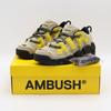 FB1299-200 AMBUSH Air More Uptempo Low Vivid Sulfur Limestone (Men's)