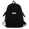 School bag female Korean version high school student cute girl backpack college student large capacity simple versatile backpack