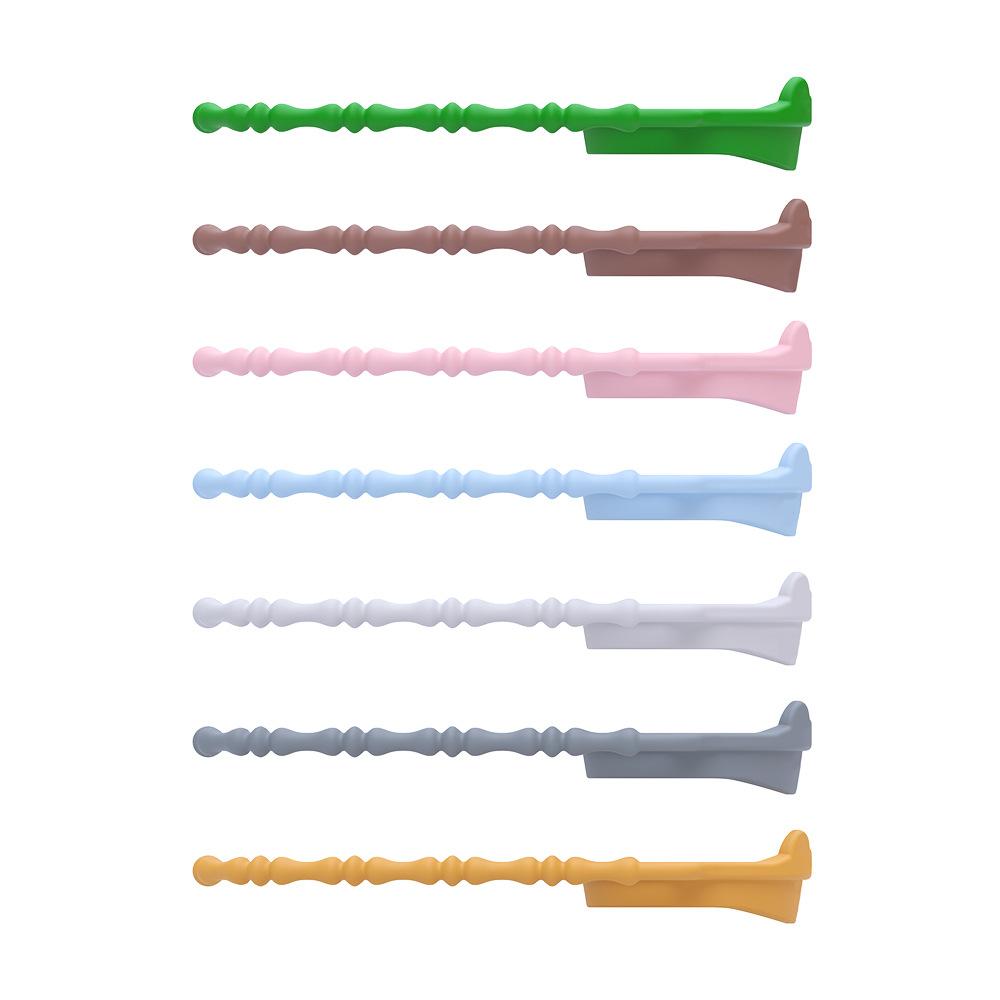 Universal Silicone Cup Sleeve with Cute Cartoon Strap - Adorable & Secure Handle for 7cm Mugs