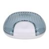 Orthodontic Retainer Case Portable Waterproof Mouthpiece Denture Box ContainerGray White