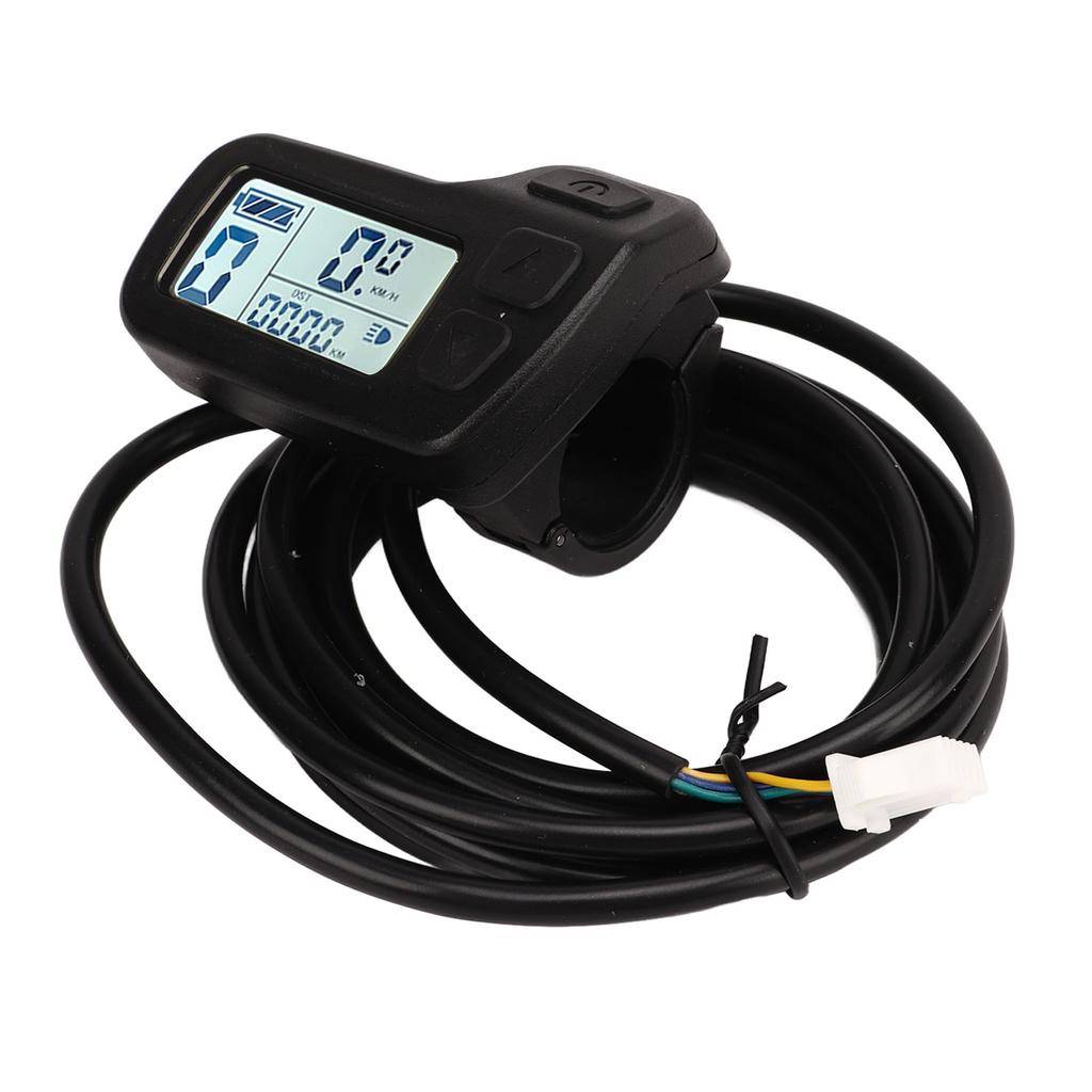 Electric Bicycle LCD Display 24V 36V 48V Universal SM Connector Speed Control Meter for Electric Bike