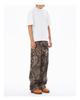 Mars Camo Distressed Cargo Pants: Unisex, Loose-Fit, Outdoor Casual Trousers