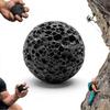 Bola Treinadora de Força para Pegada em Pedra de Lava, Bola de Apertar para Alívio de Calos para Exercício e Terapia da Mão, 4cm