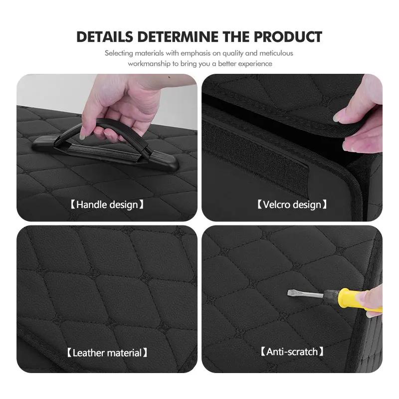 Auto Car Trunk Organizer Foldable Durable Multi Storage Tool For Citroen C4 C3 C5 C1 C2 C6 C4L DS3 DS4 Berlingo Picasso Jumper