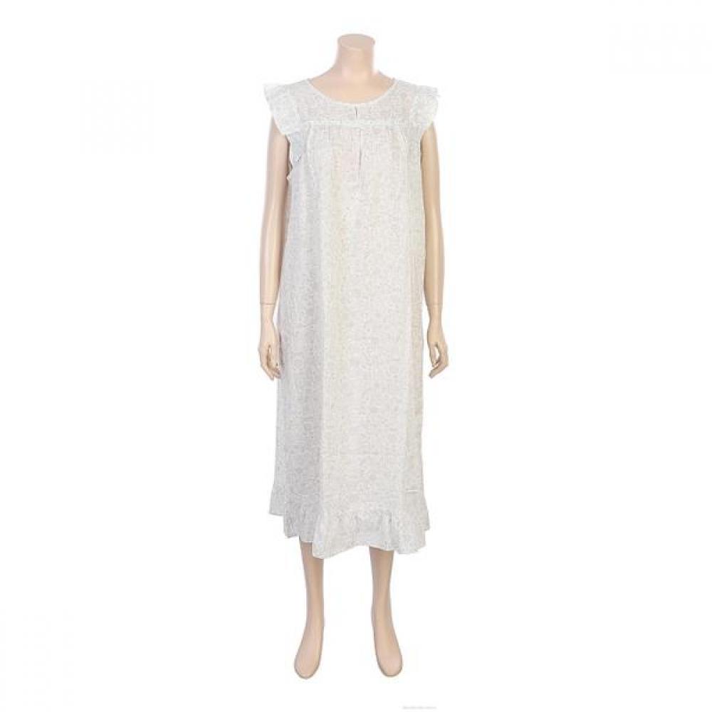 Barbara Women S Gray Crepe Homewear dreSS Agw4629l 85