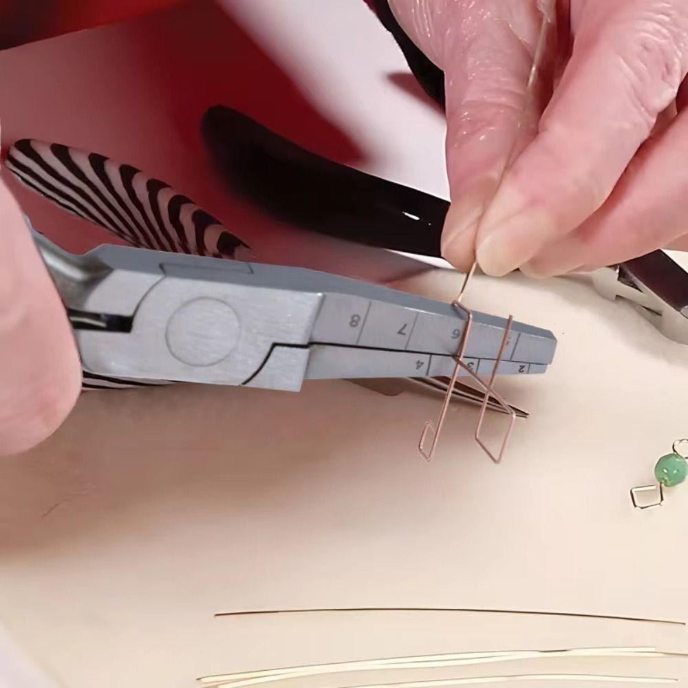 Square/Round Nose Jewelry Making Pliers Carbon Steel Winding Pliers Wire Looping Plier Crafts