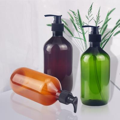 4pcs 500ml Refillable Pump Bottles Plastic Soap Dispenser Bottles For Gel Shampoo Lotion