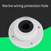 Versatile Boat Wire Hole Cover Space Saving Marine Cable Entry Sealing Ensuring Secure & Dry Electrical Connections