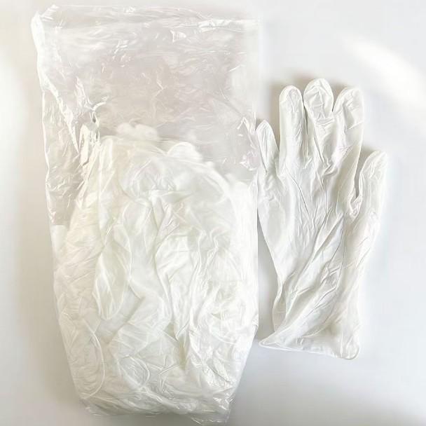 

Blue Disposable Nitrile PVC Dishwashing Gloves - Food Grade, Waterproof, and Ideal for Daily Use, Catering, and Cleaning. S 4.0g, 100pcs белый