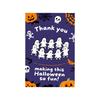 Set de Tarjetas de Felicitación de Halloween con Sobres Diseño Lindo de Calabaza