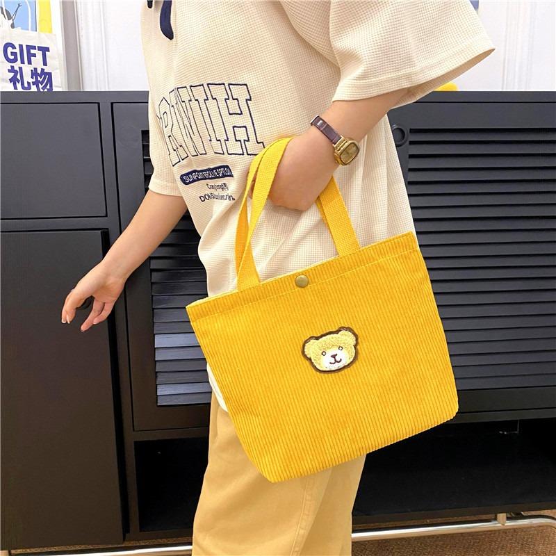 Change bag small bag new handbag corduroy bag