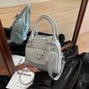 Popular portable small bag women's new fashion versatile bowling bag high-end messenger bag