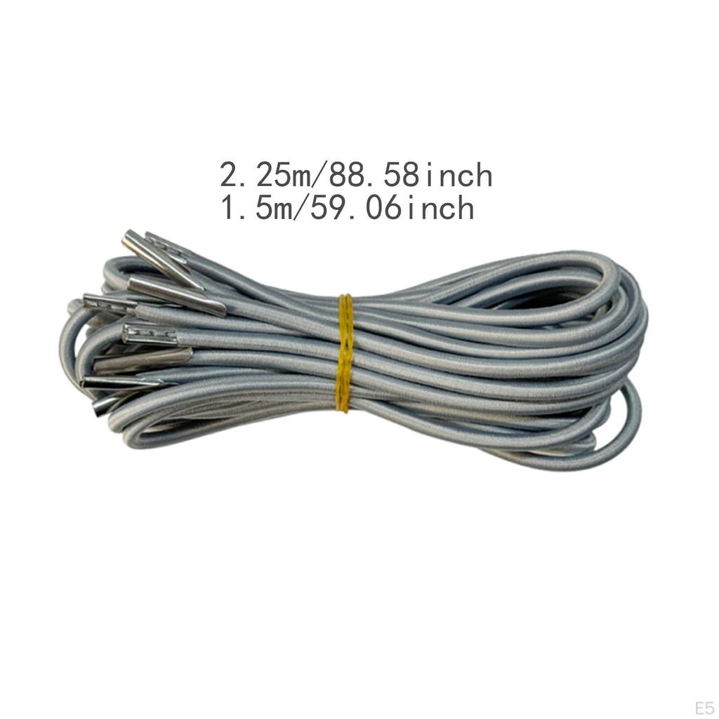 4ks Elastická šňůra Náhradní terasové křeslo Lehátko Veranda Univerzální lehátka Venkovní DIY