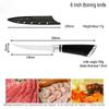 Stainless Steel 6/7/8 Inch Boning Knife Kitchen Knife For Bone Meat Fish Sushi Knife Vegetables Cooking Tool