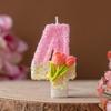 Creative Handmade 0-9 Birthday Flower Candle for Cakes and Desserts