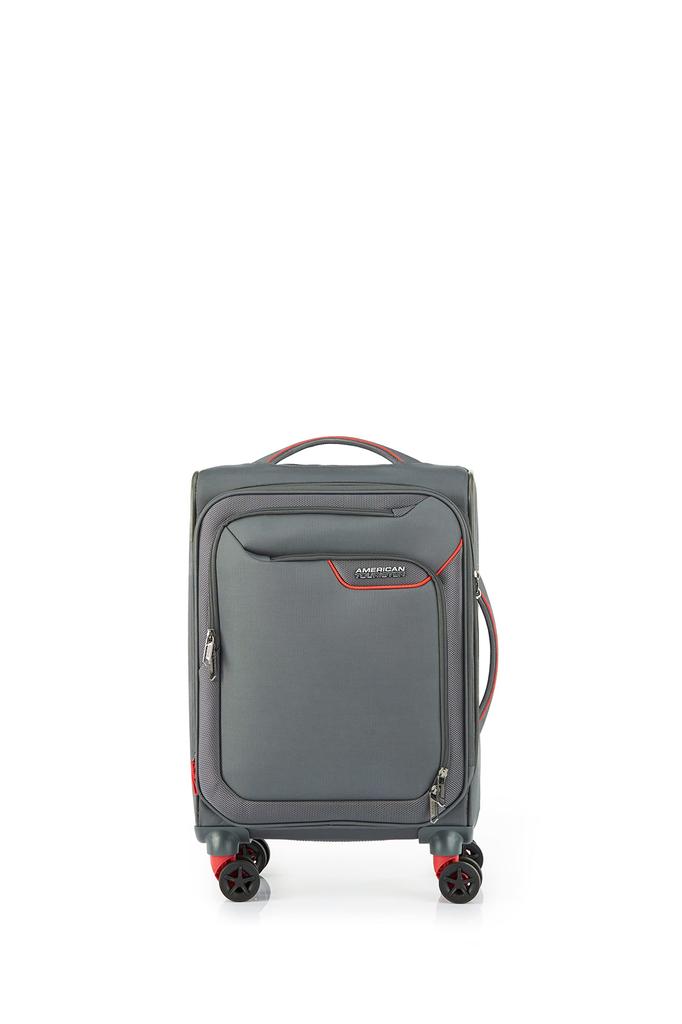 Carry APPLITE Spinner Small Gray Red [American Tourister] Suitcase, Case, 4.0, 55/20, Carry-on, Size, Expandable, Lightweight, 38/40L, 55cm, 2.1kg,