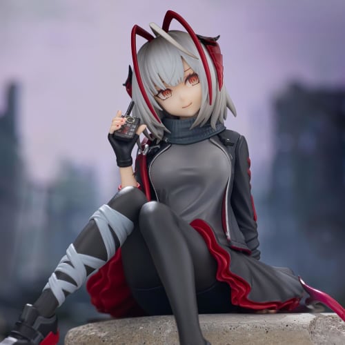 Arknights W Noodle Stopper Figure, Approx. 12cm, Noost, 1 Type, Official Merchandise
