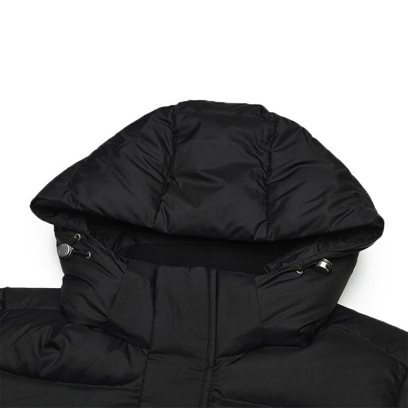 New FILA Down Jacket Men's Jet Black F51M449905FBK