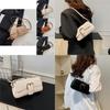 Stylish Commuter Small Square Bag Unique Design Spring 2024 Simple Casual Shoulder Crossbody Bag