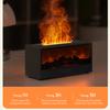 Dynamic Flame Fireplace Essential Oil Diffuser 150ml Flame Fireplace Flame Fire Diffuser Timer and Auto Off for Home Room Office