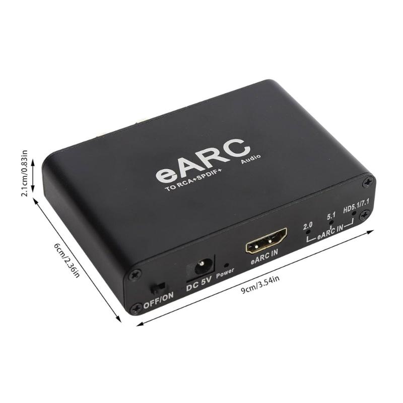 HiFi Sound Converters For Not eARC Devices Supports 24Bit/192KHz Sound Transmission