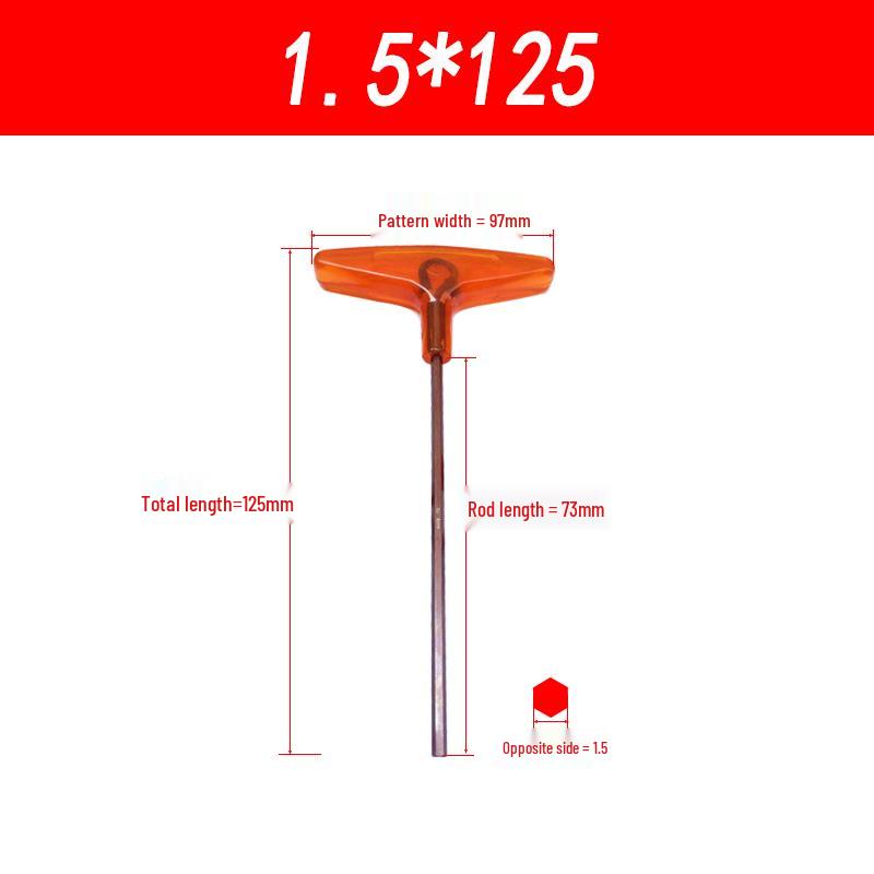 Набор шестигранных ключей-отверток типа S2 (1.5-6mm)