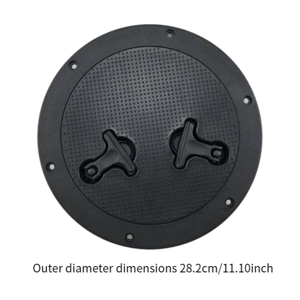 Weatherproof Boat Deck Cover Inspection Hatch Plate Non Slip Marine Accessories for Waterproof Boat Protection