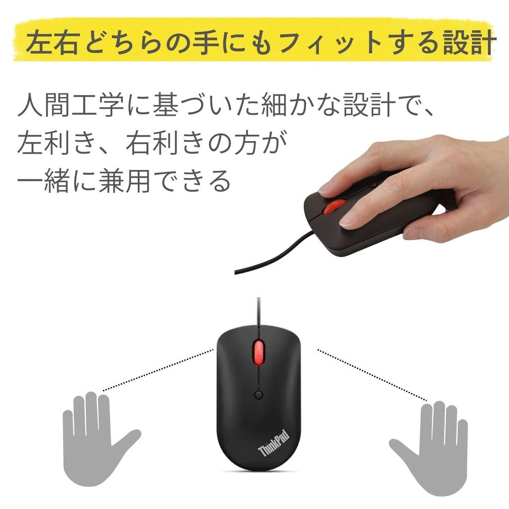 Genuine Lenovo ThinkPad USB Mouse Type-C (4Y51D20850)