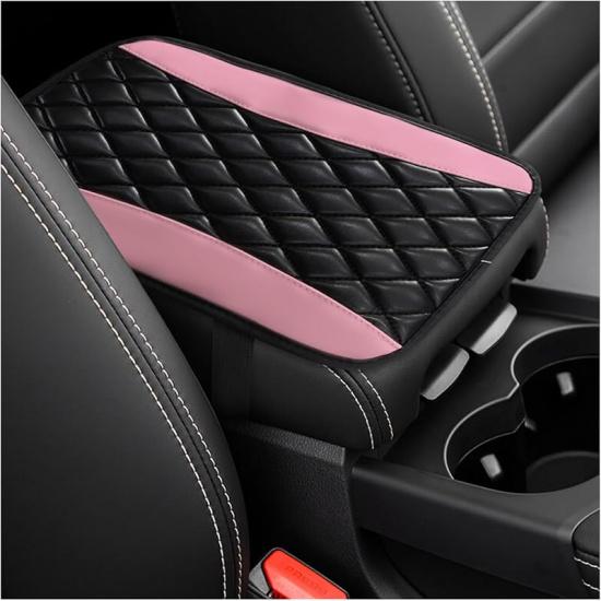 Car Center Console Cushion Pad, Universal Leather Waterproof Armrest Seat Box Cover, Comfortable Auto Armrest Cover Protector, Car Interior Decor