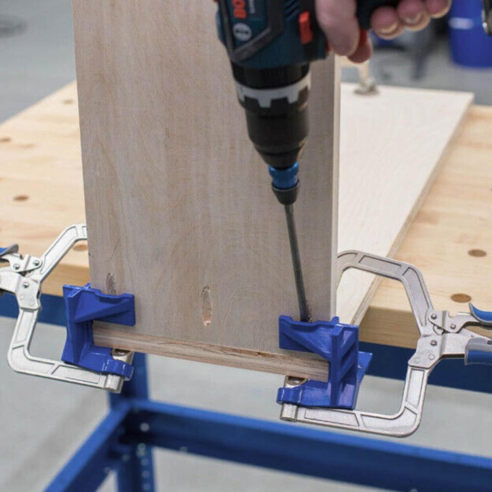 90 Degree Corner Frame Clamp Jigs Miter Woodworking Tool Creative Quick Right Angle Clamp