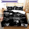 3pcs Evan Peters3 pattern bedding set duvet cover set includes duvet cover &pillowcases, perfect all season bedroom decoration & gift