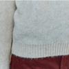Maxza Sequin Mix Button High Neck Knit