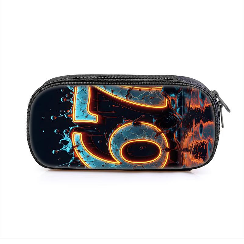 67 Letter Storage Pencil Case with Cartoon Print Large Capacity and High Appearance the Best School Companion for Students