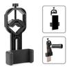 Plastic Black Mobile Phone Bracket for Binoculars Monoculars Astronomical Telescopes