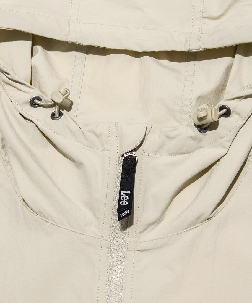 Lee Hooded Windbreaker Ivory