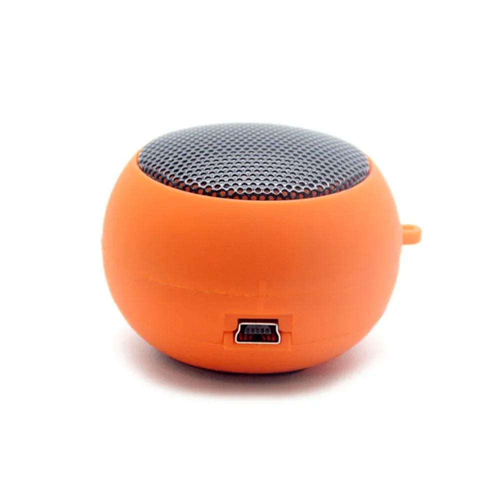 Portable Hamburger Mini Speaker Mp3 Music Loudspeaker Player Outdoor 3.5mm Wired Speaker Sound Box for Phone Tablet Laptop