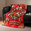 Festive Christmas Celebration for All Seasons Blanket Lunch Break Throw Gift