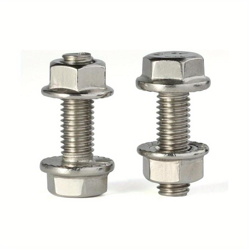 212-piece Stainless Steel Heavy-duty Hex Bolt and Nut Kit, M5/M6/M8, Suitable for Home Maintenance and Industrial Equipment.