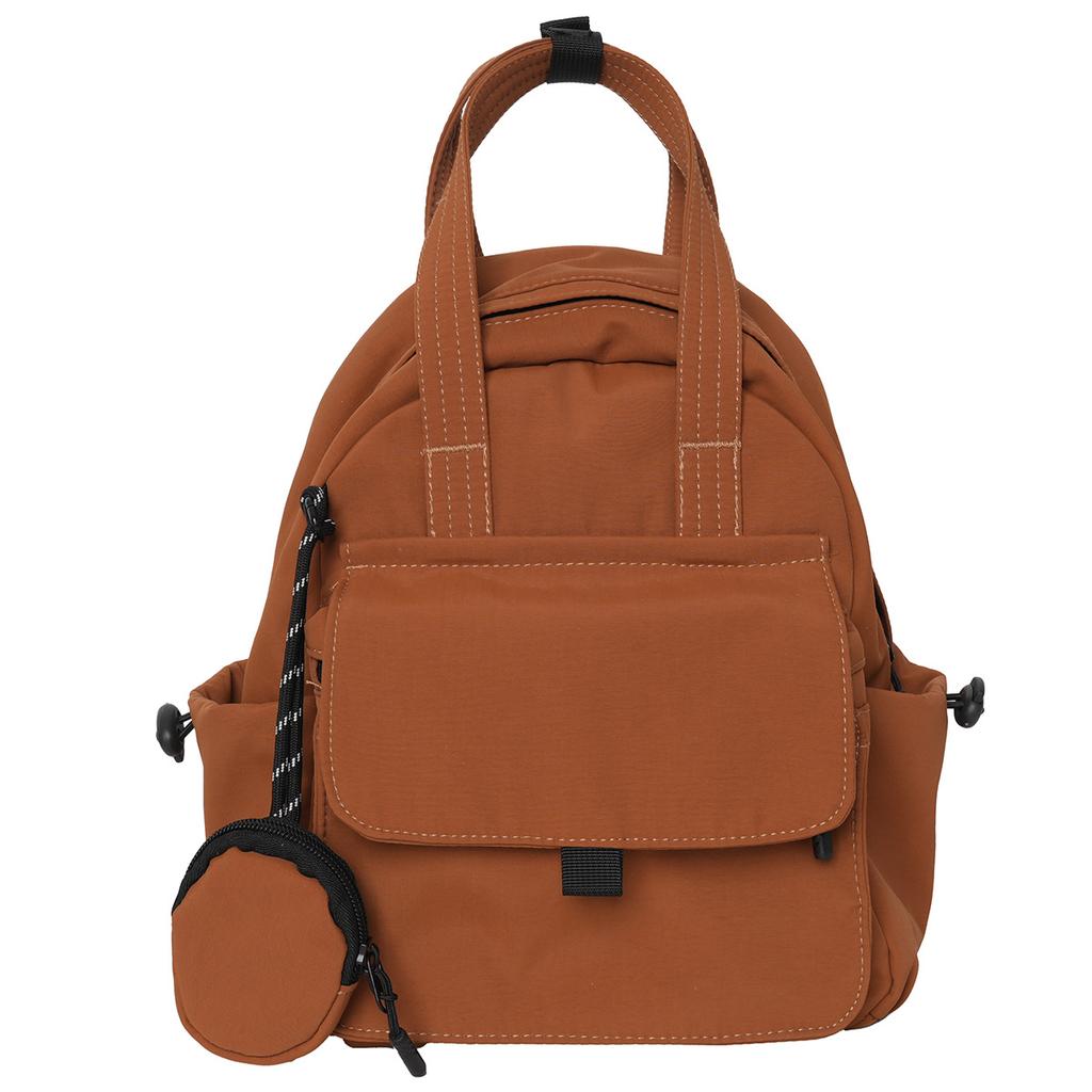 Schoolbag Women's Backpack Korean Version Simple Versatile Anti-splashing Light Travel Fashion Women's Small Cloth Bag