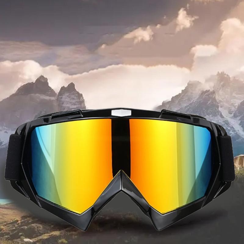 Motorradbrille Dirtbike-Brille Motocross-Brille Winddicht ATV-Brille Staubdicht Kratzfest