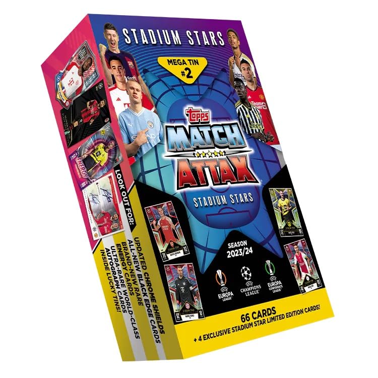 Match Attax Mega Tin 2 Mega Tin Case 2 2023-2024