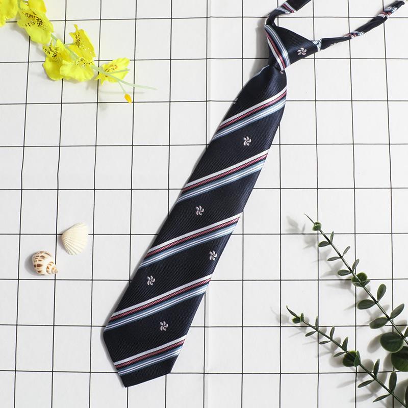 Jk Small Tie Female College Style Lazy Japanese Plaid Uniform Shirt Tie Student Ins Men'S And Women'S Short Styles Free Of Charge