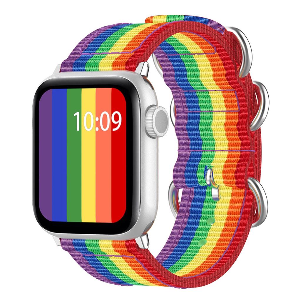 apple watch rainbow strap