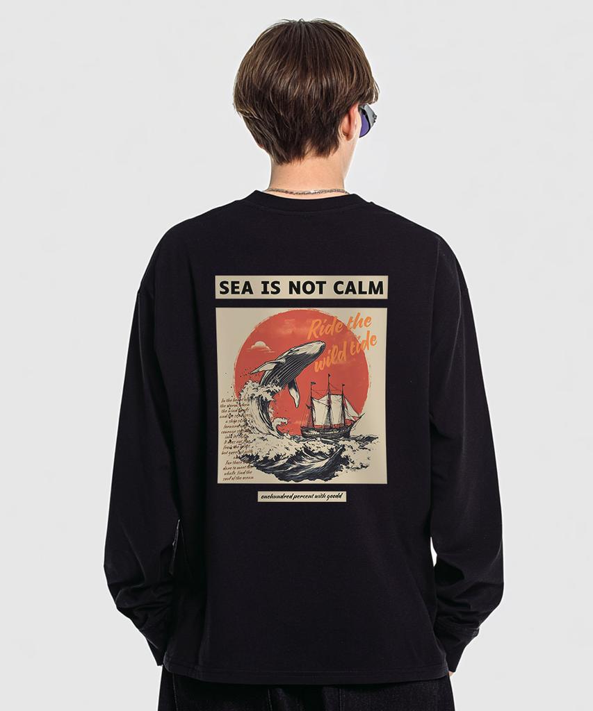 OHP Ohpxgoodd Bwhale Basic Long Sleeve T-Shirt