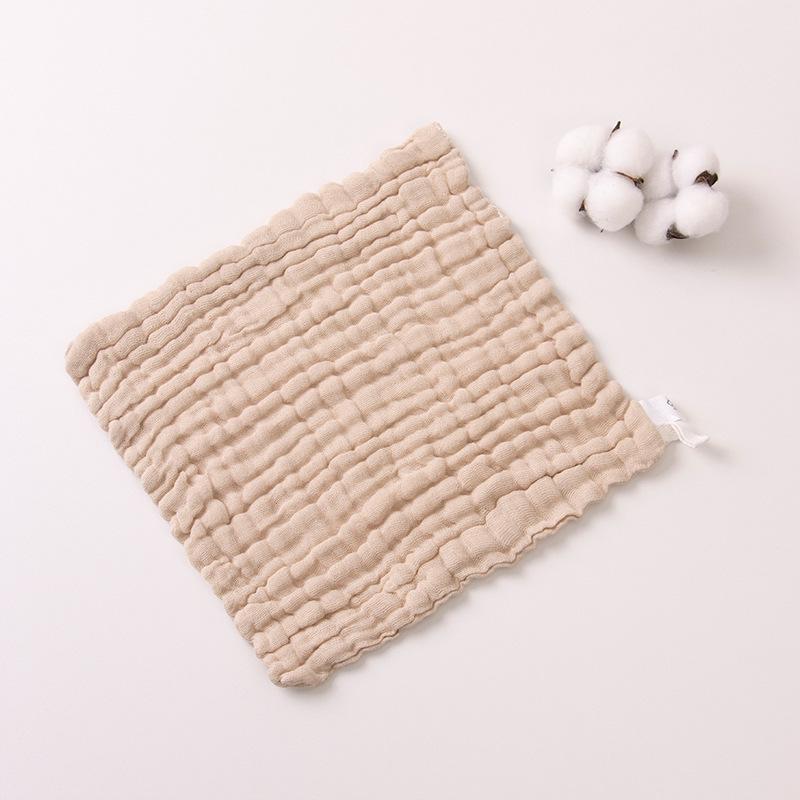 Six-Layer Gauze Newborn Baby Washcloth 30x30 Cm - Class A Drool Towel