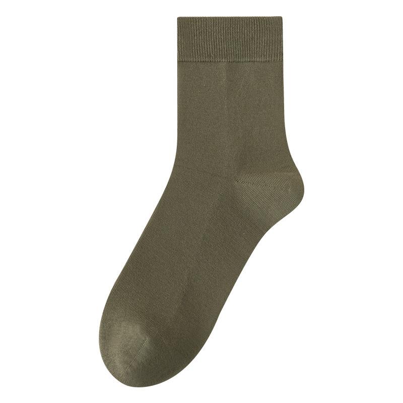 Male Autumn Commercial Cotton 7A Anti Bacterial Anti Odor Sweat Socks