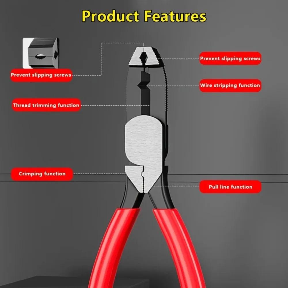 1Pcs Screw Pliers Rust Removal Pliers Sliding Tooth Screw Pliers, Screw Disassembly Pliers, Sliding Wire Pliers Hand Tools