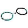 Heart-Shaped Magnetic Couple Bracelet - Best Friend or Sister Gift for Boyfriend - Japanese Korean Student Wristband In Stock