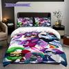 Magical Pony Gathering Threepiece Set 1 Duvet Cover 2 Pillowcase Without Core Duvet Cover And Pillowcase Bedding Set